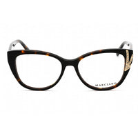 Guess By Marciano Women's Eyeglasses - Dark Havana Acetate Cat Eye Frame | GM0381 052 ,