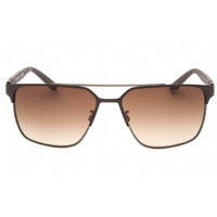 Emporio Armani Men's Sunglasses - Matte Brown Gunmetal Pilot Frame | 0EA2134 316113 ,