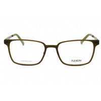 Flexon Men's Eyeglasses - Matte Olive Crystal Acetate Rectangular | FLEXON EP8007 313 ,