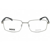 Hugo Boss Men's Eyeglasses - Matte Ruthenium Full Rim Frame | BOSS 1470/F 0R81 00 ,