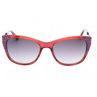 Bebe Women's Sunglasses - Berry Plastic Full Rim Fixed Nose Pads Frame | BB7188 651 ,