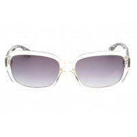 Bebe Women's Sunglasses - Crystal Acetate Full Rim Rectangular Frame | BB7080 971 ,