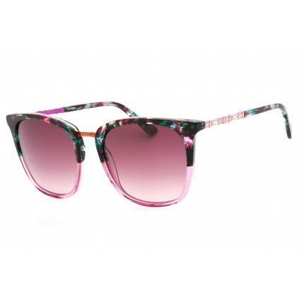 Bebe Women's Sunglasses - Fuchsia Gradient Full Rim Rectangular Frame | BB7232 500 ,