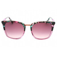 Bebe Women's Sunglasses - Fuchsia Gradient Full Rim Rectangular Frame | BB7232 500 ,