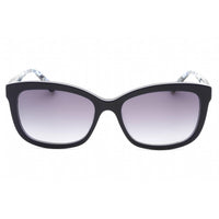 Bebe Women's Sunglasses - Navy Full Rim Rectangular Fixed Nose Pads Frame | BB7228 400 ,