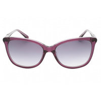 Bebe Women's Sunglasses - Plum Full Rim Rectangular Fixed Nose Pads Frame | BB7197 500 ,