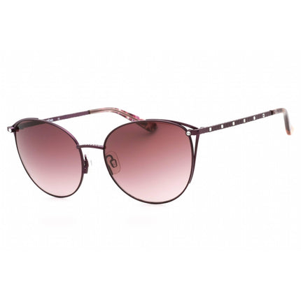 Bebe Women's Sunglasses - Plum Metal Full Rim Adjustable Nose Pads Frame | BB7226 500 ,