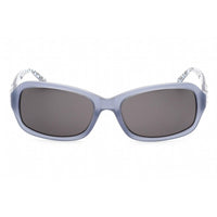 Bebe Women's Sunglasses - Powder Blue Acetate Full Rim Rectangular Frame | BB7138 458 ,