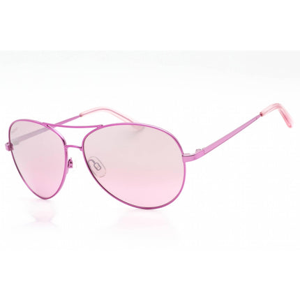 Bebe Women's Sunglasses - Shocking Pink Metal Full Rim Avaitor Frame | BB7112 651 ,