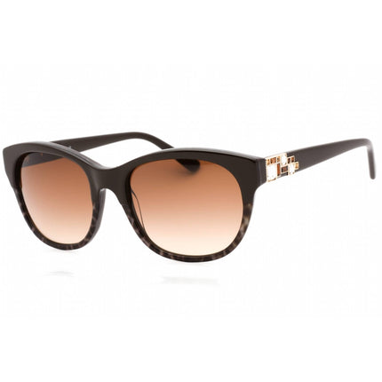 Bebe Women's Sunglasses - Topaz Animal Zylonite Full Rim Rectangular | BB7198 200 ,