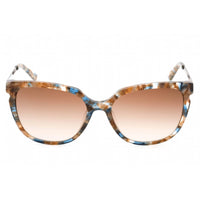 Bebe Women's Sunglasses - Topaz Full Rim Rectangular Fixed Nose Pads | BB7205 200 ,