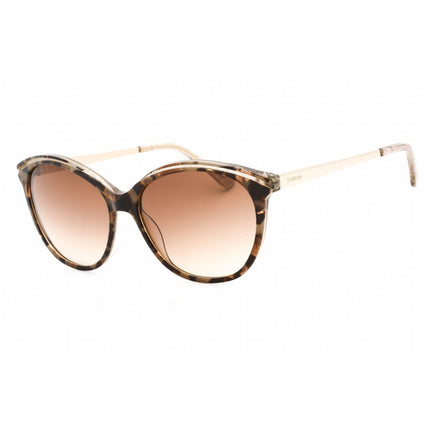 Bebe Women's Sunglasses - Topaz Glitter Plastic Full Rim Round Frame | BB7229 200 ,