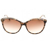 Bebe Women's Sunglasses - Topaz Glitter Plastic Full Rim Round Frame | BB7229 200 ,