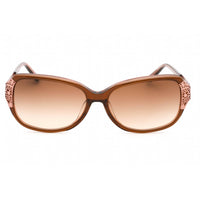 Bebe Women's Sunglasses - Topaz Plastic Full Rim Brown Gradient Lens Frame| BB7189 210 ,