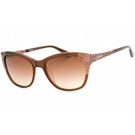 Bebe Women's Sunglasses - Topaz Plastic Full Rim Fixed Nose Pads Frame | BB7188 210 ,