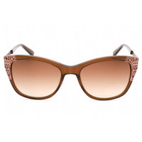 Bebe Women's Sunglasses - Topaz Plastic Full Rim Fixed Nose Pads Frame | BB7188 210 ,