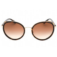 Bebe Women's Sunglasses - Tortoise Full Rim Round Adjustable Nose Pads | BB7213 214 ,