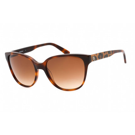 Bebe Women's Sunglasses - Tortoise Plastic Full Rim Rectangular Frame | BB7185 214 ,