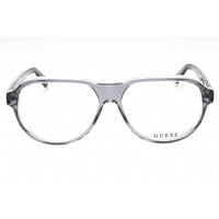 Guess Men's Eyeglasses - Grey/Other Acetate Full Rim Aviator Shape Frame | GU50090 020 ,