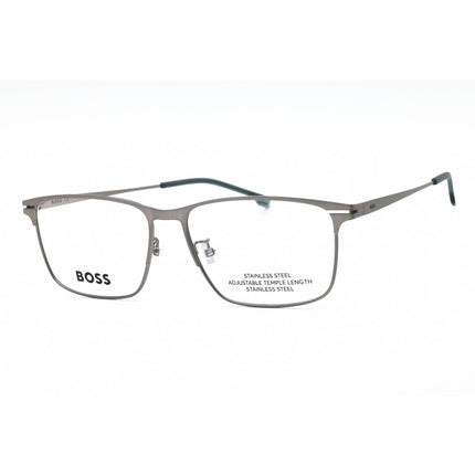 Hugo Boss Men's Eyeglasses - Matte Dark Ruthenium Metal Frame | BOSS 1467/F 0R80 00 ,