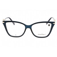 Salvatore Ferragamo Women's Eyeglasses - Transparent Blue Plastic Frame | SF2949R 432 ,