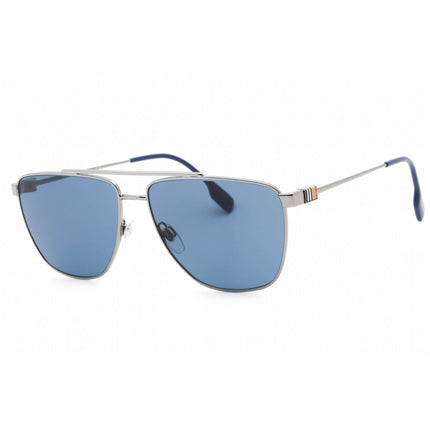 Burberry Men's Sunglasses - Gunmetal Frame Dark Blue Lens | 0BE3141 100380 ,