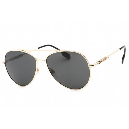 Burberry Women's Sunglasses - Light Gold Metal Frame Dark Grey Lens | 0BE3147 110987 ,