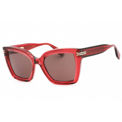 Marc Jacobs Women's Sunglasses - Burgundy Plastic Cat Eye Frame | MJ 1030/S 0LHF 70 ,