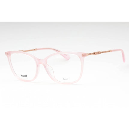 Moschino Women's Eyeglasses - Pink Acetate Cat Eye Shape Full Rim Frame | MOS616/F 35J ,