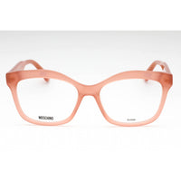 Moschino Women's Eyeglasses - Peach Acetate Cat Eye Shape Full Rim Frame | MOS606 733 ,