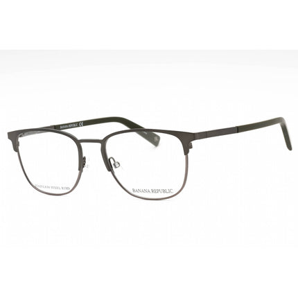 Banana Republic Men's Eyeglasses - Matte Grey Metal Full Rim Frame | BR 107 0FRE 00 ,