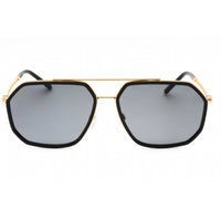 Dolce & Gabbana Men's Sunglasses - Gold Metal Pilot Full Rim Frame | 0DG2285 02/81 ,