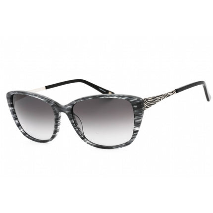 Liz Claiborne Women's Sunglasses - Havana Glitter Grey Cat Eye Frame | L 575/S 0MK5 9O ,