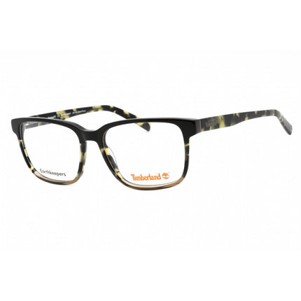 Timberland Men's Eyeglasses - Coloured Havana Acetate Square Full Rim | TB1788 055 ,