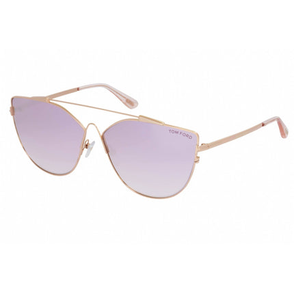 Tom Ford Women's Sunglasses - Gold/Other Metal Frame Gradient Violet Lens | FT0563 33Z ,