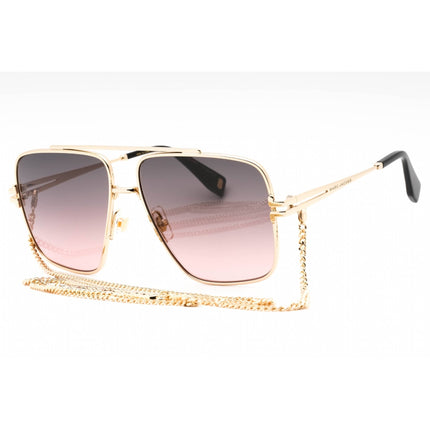 Marc Jacobs Women's Sunglasses - Gold Black Navigator Frame | MJ 1091/N/S 0RHL M2 ,