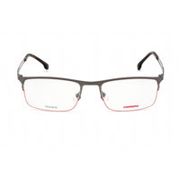 Carrera Men's Eyeglasses - Semi Matte Dark Ruthenium Rectangular Frame | 8832 0R80 00 ,