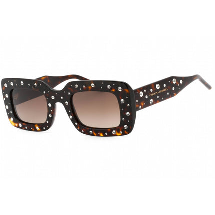 Carolina Herrera Women's Sunglasses - Havana Rectangular Frame | HER 0131/S 0086 HA ,