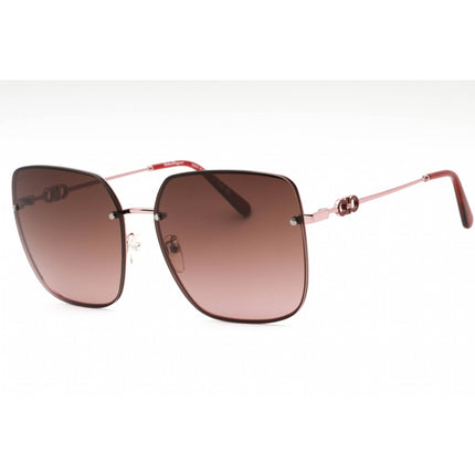 Salvatore Ferragamo Women's Sunglasses - Shiny Pink Oversized Frame | SF280SA 664 ,