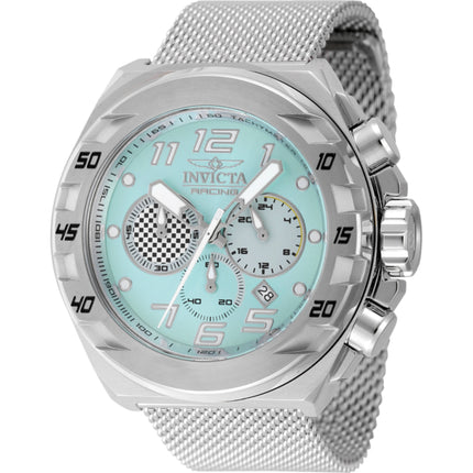 Invicta Men's Watch - Invicta Racing Chronograph Turquoise and Light Grey Dial | 47202 ,