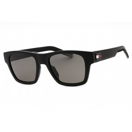 Tommy Hilfiger Men's Sunglasses - Matte Black Rectangular Frame | TH 1975/S 0003 M9 ,