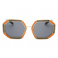 Tory Burch Women's Sunglasses - Patterned Gold Geometric Full Rim | 0TY6102 335387 ,