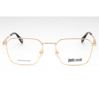 Just Cavalli Men's Eyeglasses - Rose Gold Metal Geometric Full Rim Frame | VJC018 0300 ,