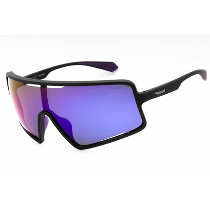 Polaroid Core Men's Sunglasses - Matte Black Violet Shield Frame | PLD 7045/S 5F3 MF ,