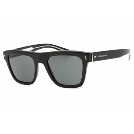 Dolce & Gabbana Men's Sunglasses - Black Plastic Square Shape Frame | 0DG4420 501/87 ,
