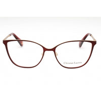 Christian Lacroix Women's Eyeglasses - Bordeaux Metal Cat Eye Shape Frame| CL3059 214 ,