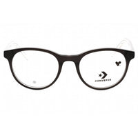 Converse Unisex Eyeglasses - Crystal Charcoal Laminate Plastic Frame | CV5081 017 ,