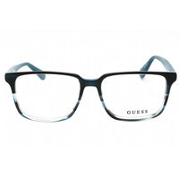 Guess Men's Eyeglasses - Blue/Other Rectangular Full Rim Plastic Frame | GU50047 092 ,