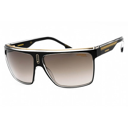 Carrera Men's Sunglasses - Black Gold Rectangular Frame | CARRERA 22/N 02M2 HA ,