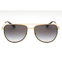 Michael Kors Women's Sunglasses - Shiny Yellow Gold Aviator Frame | 0MK1155 18968G ,
